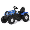 New Holland T7 Blue Licensed Kids Large Pedal Tractor