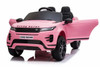 12V 2-Seat Ride-on Pink Range Rover Evoque Iconic