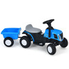 Blue Battery Powered New Holland Official Ride-On Tractor & Trailer Toy