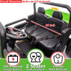 Green 6x4 24v* Ride on Utility Tractor With Tipping Back and Leather Seats