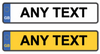 Kids Personalised Number Plate Set for Ride-on Tractor or Cars Kids Personalised Number Plate Set for Ride-on Tractor or Cars