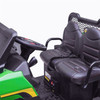 Green 6x4 24v* Ride on ATV Tractor With Tipping Back & Leather Seats