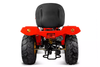 Red Kids Petrol Ride-on Tractor 4 Stroke & Trailer