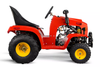 Red Kids Petrol Ride-on Tractor 4 Stroke & Trailer