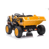 CAT Style 12v Battery Powered Sit-on Dumper Truck + Leather Seat CAT Style 12v Battery Powered Sit-on Dumper Truck + Leather Seat
