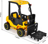 Kids Yellow 12v Luxury Spec' Ride-on Working Fork-Lift Truck  Kids Yellow 12v Luxury Spec' Ride-on Working Fork-Lift Truck