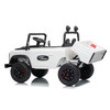 Kids 24v Official 2 Seat Sit-in White Chopped Land Rover Defender