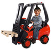 Children's Pedal Operated Ride On Working Fork-lift Truck