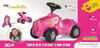 Girls Ride on Pink Sit & Scoot Mini Carabella Princess Tractor