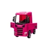 24v Girls Pink 4WD Licensed Scania Electric Sit-on Lorry & Trailer