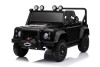 Black 24v Official Children's Ride In Land Rover Defender