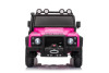Pink Girls 24v Official Land Rover Defender Ride on Car & Remote