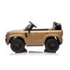 24v Official Kids Elite Spec Khaki Ride on Land Rover Defender