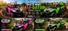 Girls 24V 2-Seater Pink 4WD Ride on Ali-Gator XUV Tipper Truck