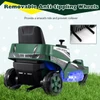 Green Kids 12v Ride-on Role-Play Lawn Mower Ride-on Tractor
