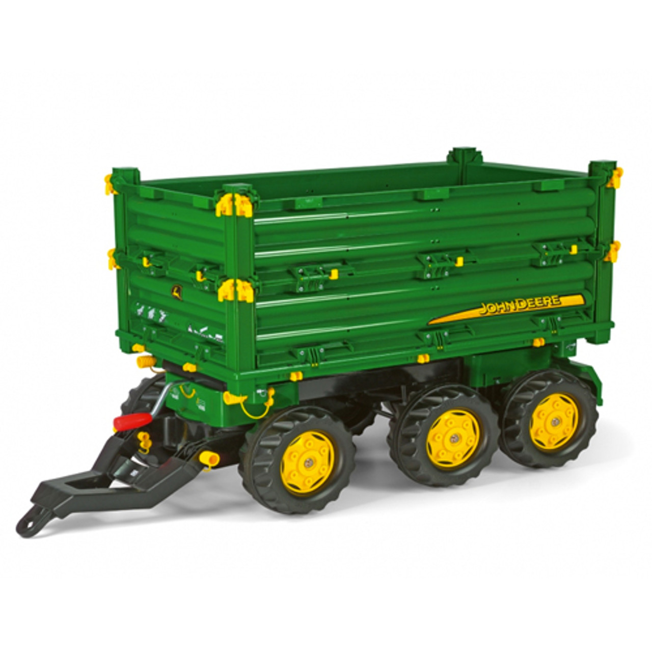 john deere metal pedal tractor with trailer