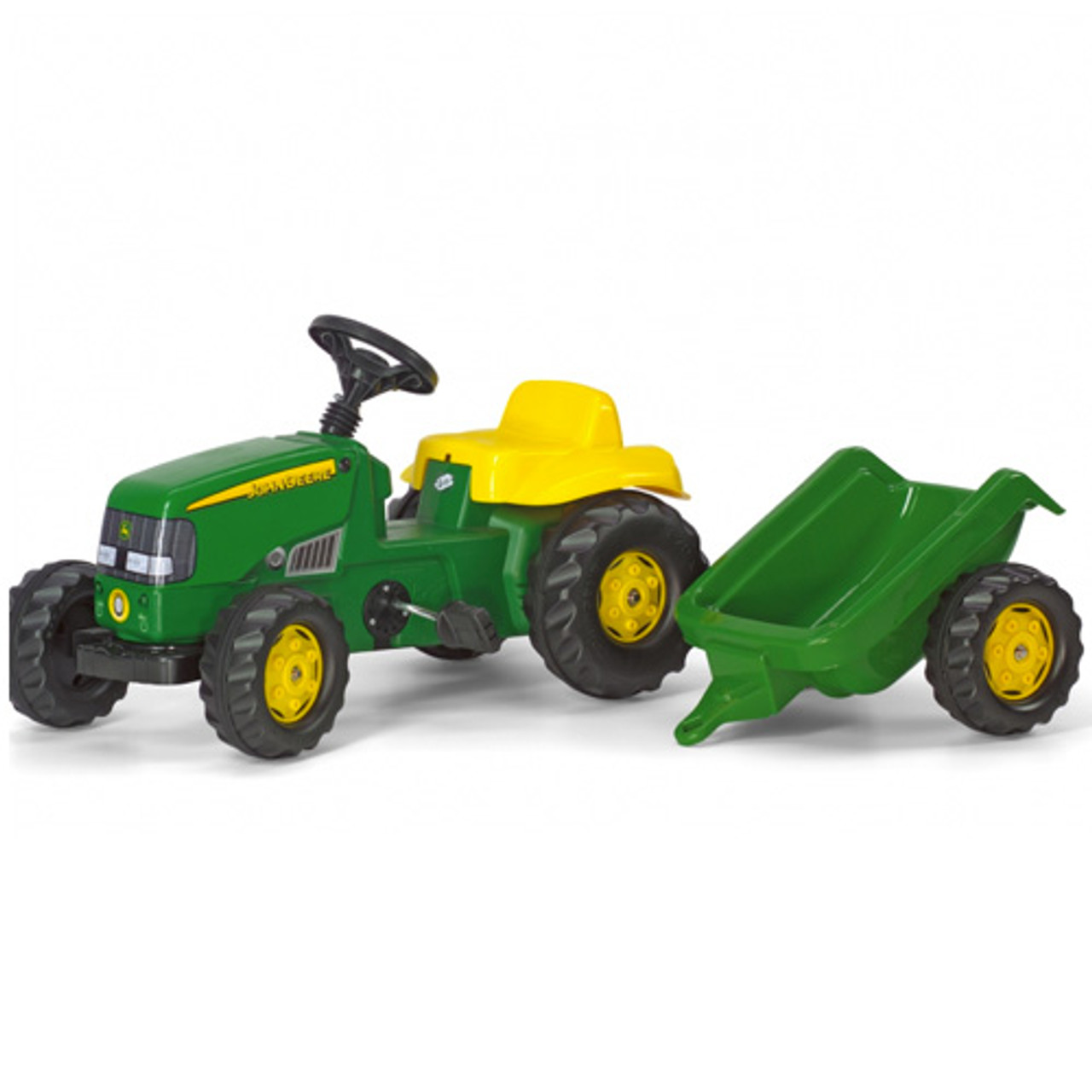 john deere pedal tractor and trailer