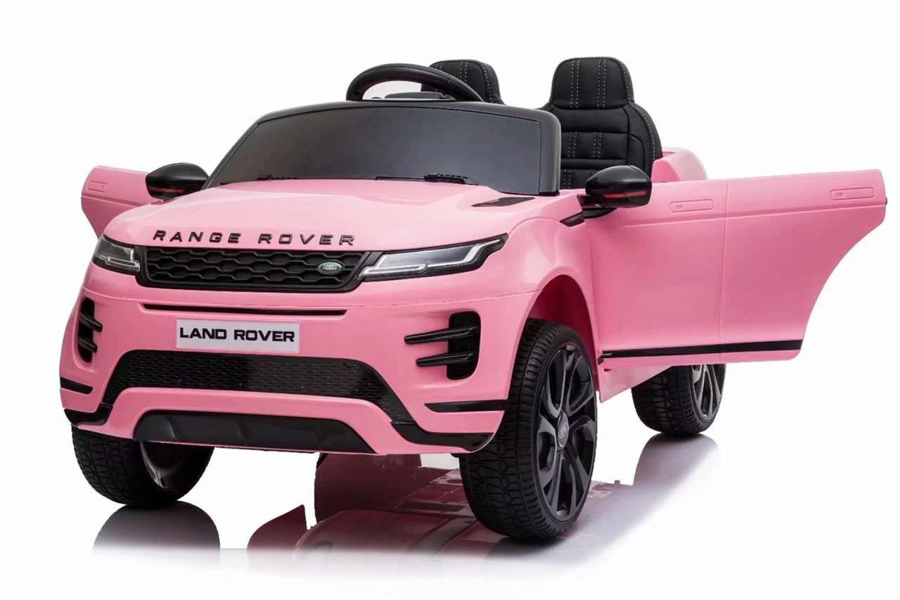 kids pink range rover