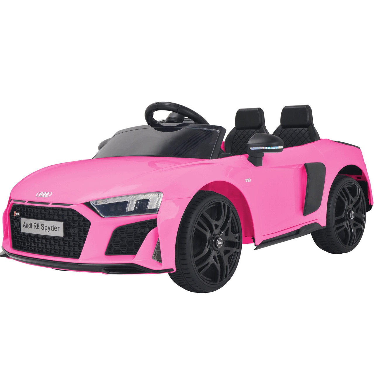 Pink push clearance along audi