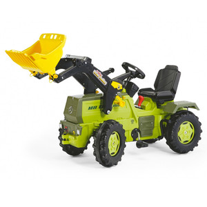 XL Mercedes Benz Trac Pedal Tractor with Gears & Loader XL Mercedes Benz Trac Pedal Tractor with Gears & Loader