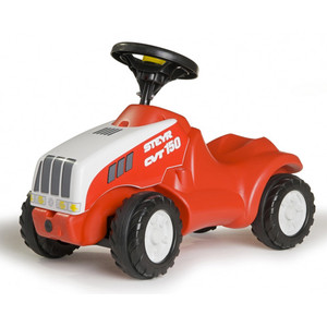 Steyr Toddlers Red Sit & Scoot Ride On Tractor