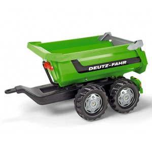 Deutz-Fahr Kids Half-Pipe Add On Pedal Tractor Trailer Deutz-Fahr Kids Half-Pipe Add On Pedal Tractor Trailer