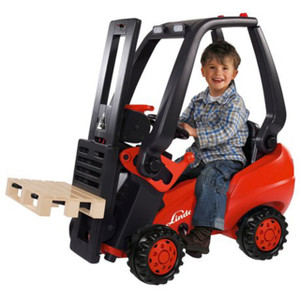 Children's Pedal Operated Ride On Working Fork-lift Truck Children's Pedal Operated Ride On Working Fork-lift Truck