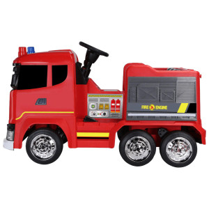 Official Scania P250 Kids 12V Electric Ride-in Fire Engine Truck