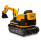 Kids Electric Spinning Sit In Excavation Digger with Parental Remote