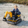 Kids Electric Spinning Sit In Excavation Digger with Parental Remote