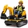 Kids Electric Spinning Sit In Excavation Digger with Parental Remote