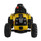 12v Yellow JCB Style Ride On Double Motor Kids Tractor