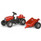 Massey Ferguson Kids Pedal Red Tractor Trailer