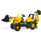 Ultimate JCB Pedal Tractor with Scoop and Rear Excavator