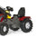 Metallic Red Valtra Kids Pedal Tractor with Front Scoop Metallic Red Valtra Kids Pedal Tractor with Front Scoop