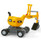 Kids CAT Fun Sit On Excavator Digger Toy Kids CAT Fun Sit On Excavator Digger Toy