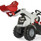 Rolly X-Trac White Geared Pedal Tractor with Headlights Rolly X-Trac White Geared Pedal Tractor with Headlights