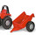 Case Red Ride On Childrens Pedal Tractor Trailer Set Case Red Ride On Childrens Pedal Tractor Trailer Set