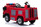 kids sit on Fire Engine