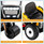 12v Kids Ride-on Lawn Roller Ride-on Tractor with Remote Control