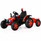 Child's Red 12 Volt Big-Wheel Tractor & Trailer With Remote Control 
