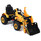 Kids Sit-on 12v Battery Excavator Digger Loader Tractor & Remote
