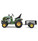 Kids Tractor and Trailer 12V Electric Children Ride on Toy Car W/ Remote Control