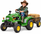 Kids Tractor and Trailer 12V Electric Children Ride on Toy Car W/ Remote Control