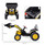  Kids 6v Yellow Ride On Digger Excavator With Scoop