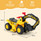 Role Play Yellow 6V Electric Battery Powered Kids Sit-On Digger Role Play Yellow 6V Electric Battery Powered Kids Sit-On Digger