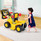 Role Play Yellow 6V Electric Battery Powered Kids Sit-On Digger Role Play Yellow 6V Electric Battery Powered Kids Sit-On Digger