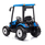 12v Kids Blue Sit-on Hi-Top Battery Operated Tractor & Remote