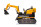 Children's Electric 360 Spin Ride-on Construction Excavator Digger 