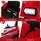 Red Kids 12v Ride-on Role-Play Lawn Mower Ride-on Tractor